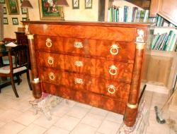 restauration Commode acajou